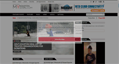Desktop Screenshot of myhoustongospel.com